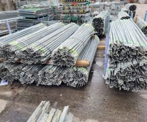 Lot 1000m² échafaudage de façade GEKU d’occasion