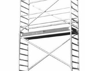 Echafaudage alu roulant 6,20 x 2,85m