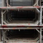 Echafaudage d’occasion Plettac : 1020m²
