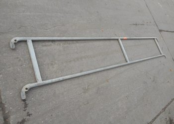 Garde-corps double d’occasion échafaudage facadier Layher – Image 3