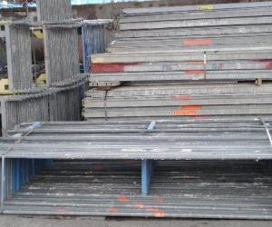 Garde-corps double d’occasion échafaudage facadier Layher