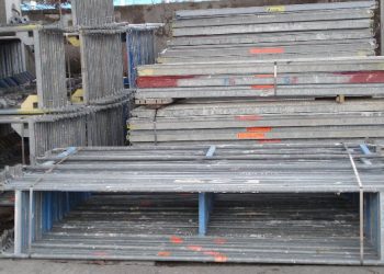 Garde-corps double d’occasion échafaudage facadier Layher