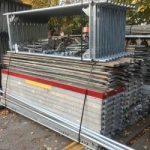 Lot 100m² échafaudage de façade Layher d’occasion