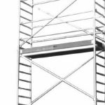 Echafaudage alu roulant: 6,20 x 2,85m