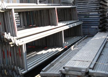 Garde-corps double d’occasion échafaudage facadier Layher – Image 2