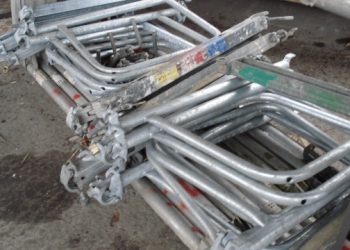 Echafaudage cadres alu 500m², planchers de 2,57m – Image 3