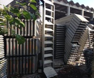 Escaliers – volée d’escalier ALU Echafaudage occasion Layher